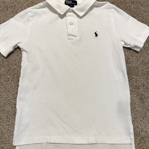 Polo Ralph Lauren boys size small (8) shirt (White)